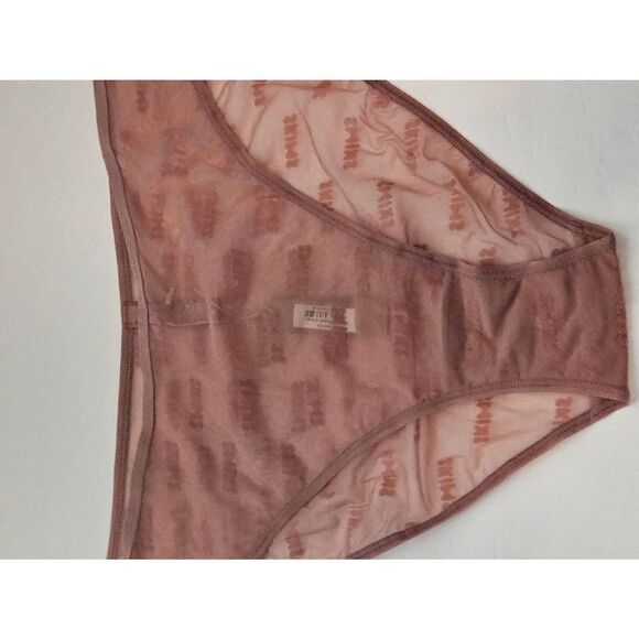 Skims flocked logo panty Nwt - Picture 3 of 10